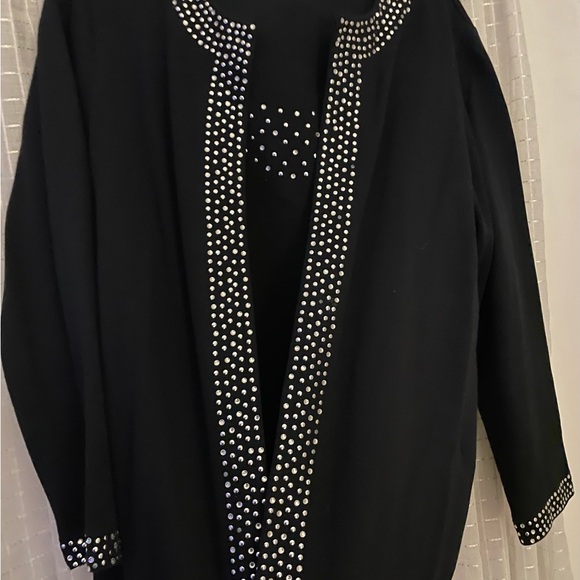 Quacker Factory 1X black with embellishment - Picture 2 of 5